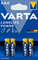 Varta Micro AAA Longlife Power 4er Blister 4903